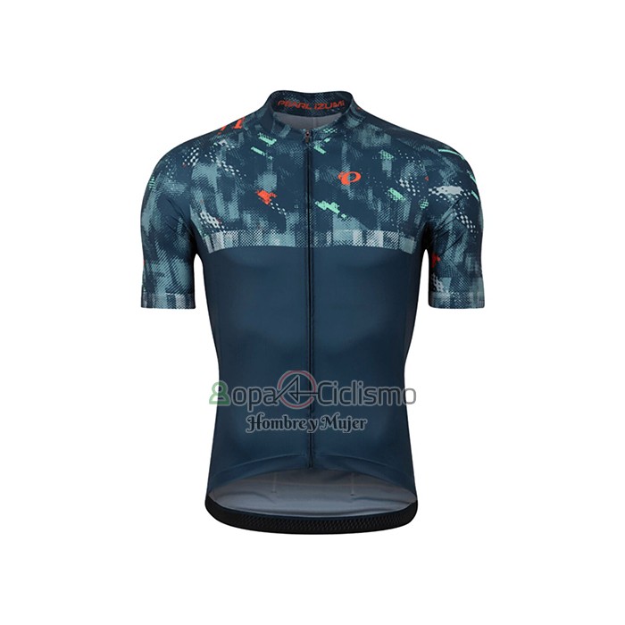 Pearl Izumi Ropa Ciclismo Culotte Corto 2021 Hombre Mangas Cortas Azul Verde